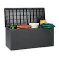 thumbnail image 3 of Toomax Z175E097 Portofino Weather Resistant 90 Gallon Deck Box (2 Pack), 3 of 7