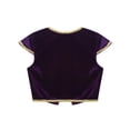 thumbnail image 2 of DPOIS Kids Boys Arabian Prince Costume Sleeveless Waistcoat Vest Top Purple 8, 2 of 6