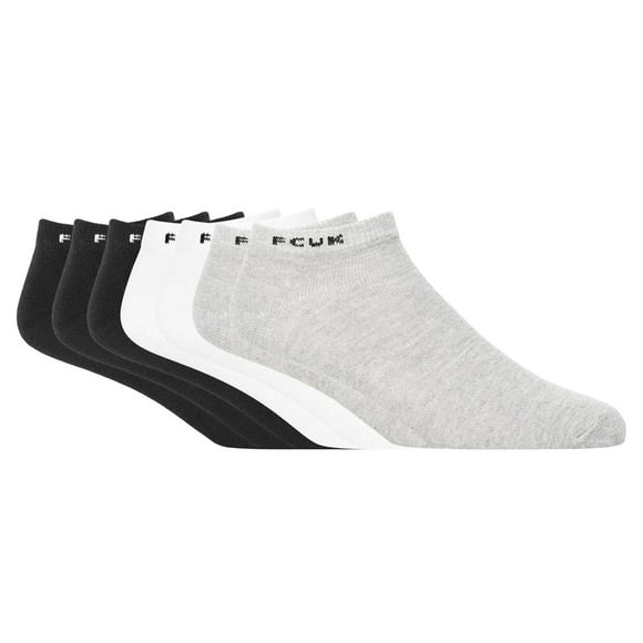 FCUK Chaussettes Logo pour Hommes (Lot de 7)