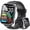 Black, variant on Smart Watches for Men Women Answer/Make Calls, 1.95" HD Touch Screen Fitness Watch with Steps/Calorie, 110+ Sport Modes Activity Tracker, IP68 Waterproof Smartwatch for Android iOS, for Gift, Black