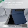thumbnail image 3 of JETech Case for Samsung Galaxy Tab S9 11-Inch with S Pen Holder, Slim Folio Stand Protective Tablet Cover, Multi-Angle Viewing (Navy Blue), 3 of 6