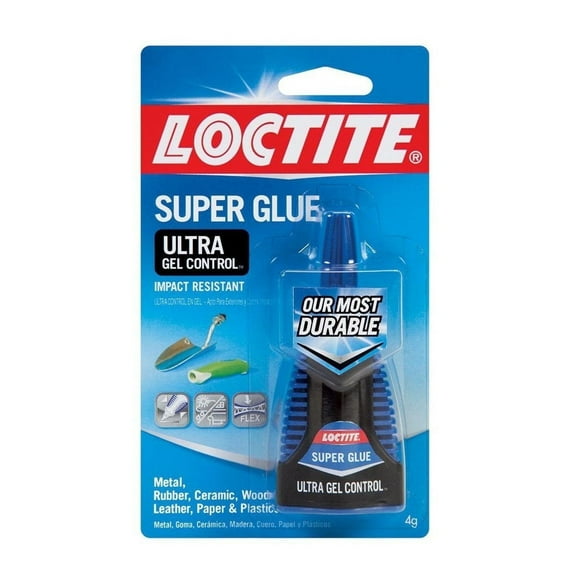 Henkel-Loctite 1363589 4 Gram Super Glue Ultra Gel Control, Clear (4-Pack)
