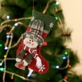thumbnail image 6 of Kezqiaxn Christmas Stockings Clearance Christmas Decorations Indoor Christmas Tree Decoration Candy Stockings Gift Bags Hanging Ornaments Christmas Gifts Socks Christmas Stocking, 6 of 6