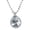 Silver, variant on 70s Mirror Disco Ball Neck Chain Party Necklace Disco Silver/Gold Ball Neckwear