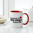 thumbnail image 6 of CafePress - Somebody In New Jersey Loves Me Mug - 11 oz Ceramic Mug - Novelty Coffee Tea Cup, 6 of 6