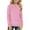 Pink, variant on CCRFTGI Big Sister Shirts for Girls Size 13-14 Long Sleeve Funny Red Solid Color T shirts for kids Girls Fashion Crew Neck Tee Shirts Casual Fall Spring Outfit Red 9-10 Years