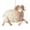 A, variant on Christmas Ram Ornament with Gold Tone Finish and Colored Accents 3.15 Inch Hanging Decoration for Xmas Tree and Zodiac Holiday Display