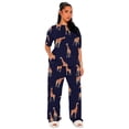 thumbnail image 1 of Conjunto De Pijama Shendy Vendy 2 Piezas Para Mujer Elegante Camisa Pantalon, 1 of 4