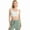 White, variant on Women's Medium Impact Sports Bra with Wide Band and Scoop Neck - Large, Black