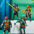 thumbnail image 2 of Figuras de acción de tortugas de Anime para niños, muñecos de dibujos animados geniales, juguetes Ninja de Tartaruga, figuras de PVC, regalos de cumpleaños, 4 piezas por juego Fivean unisex, 2 of 2