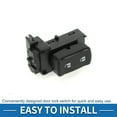 thumbnail image 4 of Interruptor de bloqueo de puerta de automóvil Unique Bargains No.9044306 para Chevrolet Uplander para Pontiac Montana 2005-2009 Plástico Metal Negro, 4 of 6