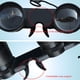 thumbnail image 2 of Bsvklp Binoculares Pesca Zoom Ajustable Gafas Enfoque Pesca para Visualización Conciertos, 2 of 9