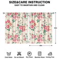 thumbnail image 2 of Delicate Pattern Floral Curtains 42x54 Inch Rod Pocket 2 Panels, Blackout Drapes for Bedroom and Window Privacy, 2 of 2