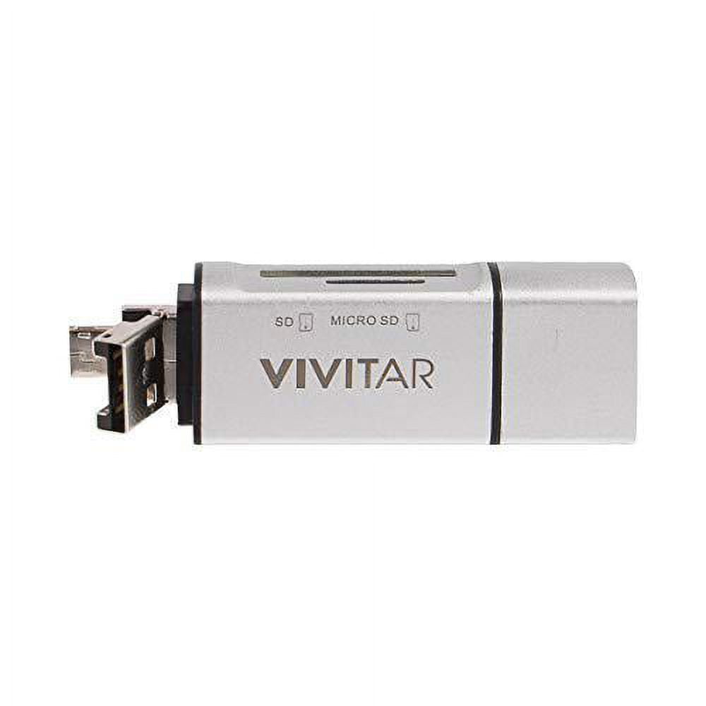 Vivitar 5-1 Multifunction Card Reader USB Type C USB 2.0 OTG