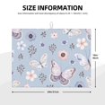 thumbnail image 2 of Fotbe Blue Butterfly Alfombrilla de Secado para Cocina con Estampado, 18x24 Pulgadas, 2 of 7
