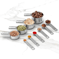 thumbnail image 5 of 10pcs Premium Measuring Cups and Spoons Set, Stainless Steel Stackable Measuring Spoons Set for Dry Liquid Ingredients Cooking Baking, 5 of 6