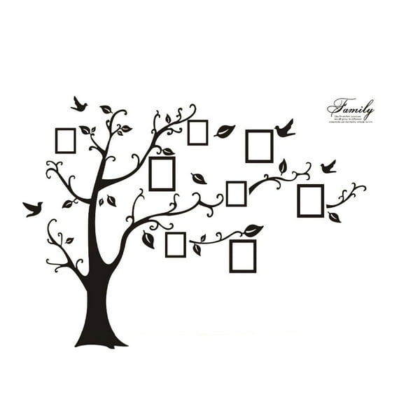 Family Tree Frame Collage Photo Wall-Mounted Memory Tree Pictures Home Decor