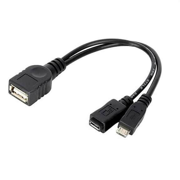 Micro USB Host OTG A Female To Micro Male Adapter Cable for Samsung Galaxy HTC