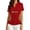 Red, variant on 2026 New Mexico Soccer Jersey Womens Mexico National Team Graphic Style, Mexican Jersey Soccer T-Shirt, V-Neck Short Sleeve Sport Tee for Travel and Everyday Wearing for Adult