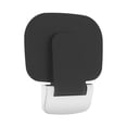 thumbnail image 4 of Black ABS 10.83×13.78in Folding Shower Seat Wall-Mounted Load-Bearing Non-Slip Bath Stool, 4 of 11
