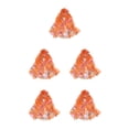 thumbnail image 1 of ZheElen Cloth Lightweight Portable Scarf Versatile For Wide Application And Easy Matching With Floral orange 5Set, 1 of 6