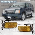 thumbnail image 6 of Driving Fog Lights For 2002-2006 Cadillac Escalade, 2003-2005 Cadillac Escalade ESV OEM Replacement Fog Lamps-Yellow Lens, 6 of 11