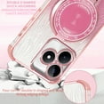 thumbnail image 6 of Kickstand Case for Realme C53 Cover Soft TPU Silicone Phone Case with Luxury Magnetic Mirror Stand Shell for Women Men Anti-Fall Protective Cover Compatible with Realme C53 Case, 6 of 7