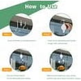 thumbnail image 4 of Adjustable Retractable Plant Hangers with Metal Hooks - White, 4 of 5