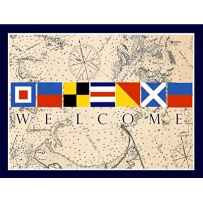Nautical Door Mats Outdoor Rugs Kitchen Rugs Rugs Decor Rubber 2 X 3 Welcome