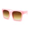 thumbnail image 2 of Gafas de Sol SA106 Sobredimensionadas con Montura de Cuerno para Mujer Rosa, 2 of 9