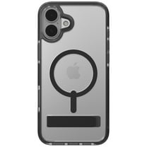 ZAGG Santa Cruz Snap with Kickstand Case for iPhone 16 Plus Black