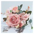 thumbnail image 1 of Hermosas rosas flores artificiales for decoraciones de boda caseras ramo de flores falsas, 1 of 7