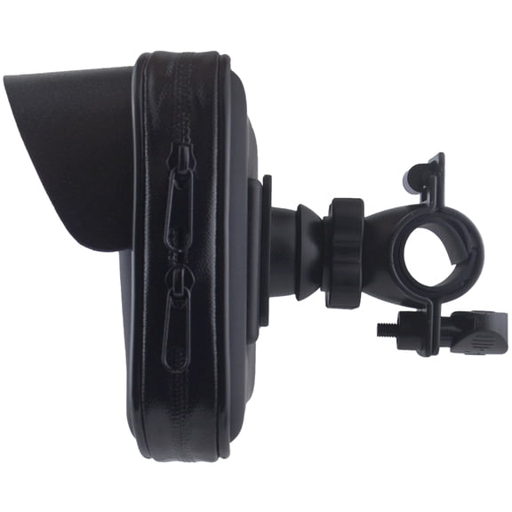 lanema Handlebar Phone Holder Motorbike Phone Bag Pouch with Sunvisor 360 Degree Rotating Mount Holder for Phone Up to 6.5inch