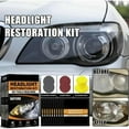 thumbnail image 4 of Restowipes Headlight Restoration Kit, Restowipes Headlight Cleaner Wipes, Car Headlight Polish Restorer Kit, Generic Car Headlight Lens Restoration Kit, Headlight Restoration Polishing Kits(1set), 4 of 7