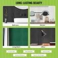 thumbnail image 4 of Select 5 Pack Peel and Stick Backsplash Tiles, Vinyl Self Adhesive Back Splash Stick OnTiles for Kitchen & Bathroom, Linear Design 12” x 12” Wall Tiles, Black, 4 of 7