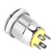 thumbnail image 2 of MAYUJIAA Auto-Recovery 12V 3A A12-10D EDY Power Symbol Metal Button Switch Auto Reset QM321-62334, 2 of 8