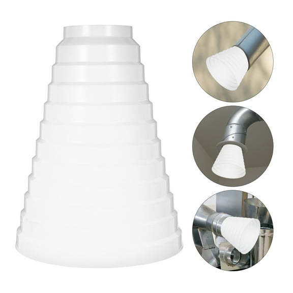 WHAMVOX Duct Reducer Dryer Vent Hose Connector Dryer Vent Adapter Ventilation Duct Converter