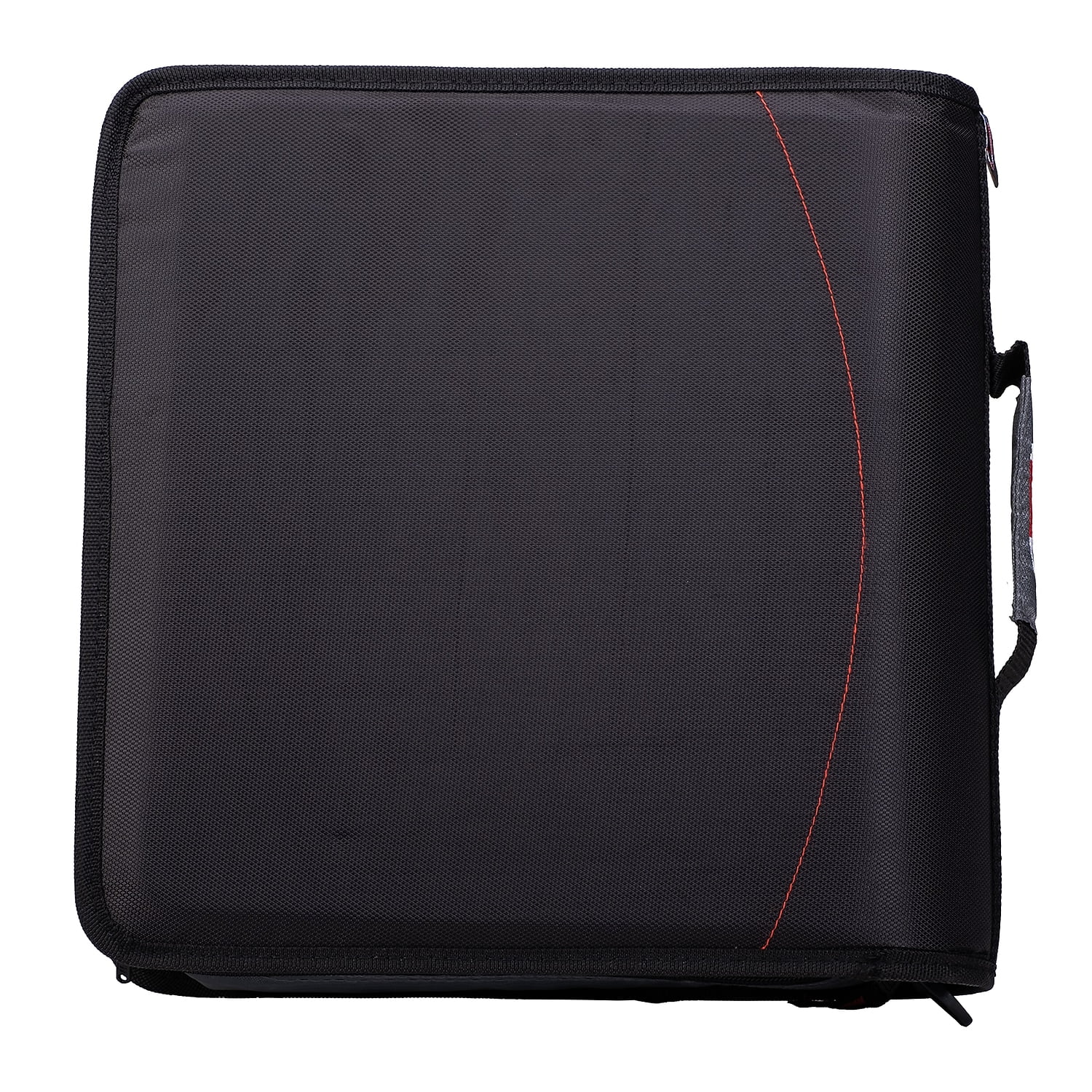 Case It 3-Inch Mighty Zip Tab Zipper Binder, Blue, D-146