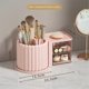 thumbnail image 5 of Makeup Brush Holder Organizer with 2 Drawers,360 Rotating Makeup Organizer Countertop,Capacity Display Case, 5 of 5