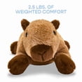 thumbnail image 4 of Hugs and Cudles Weighted Capybara, 4 of 5