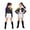 Cosplay-C, variant on Halloween Stage Role Play Stage Cosplay Costume, Popular Singers Idol Dance Performance Suit, Includes Top and Pants, Fashion Role Play Costume Party, 100(2-3 Years)
