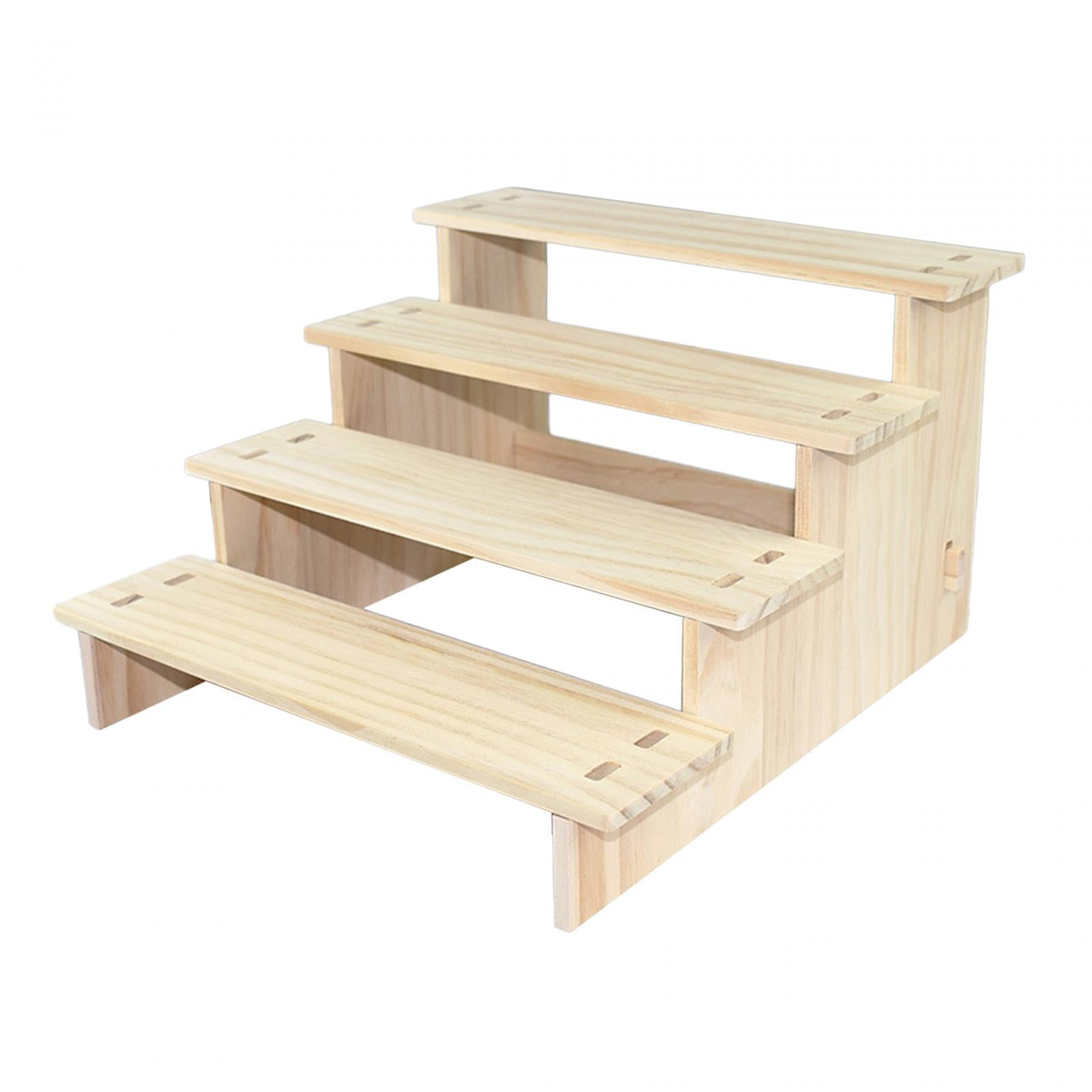 Dreamhousey Solid Wood Jewelry Display Stand – Necklace & Ring Organizer For Store Counter Or Home