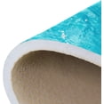 thumbnail image 7 of SKYSONIC 36x24in Summer Dolphin Starfish Area Rug, Underwater Beach Non-Slip Floor Carpet for Indoor Living Dining Room Bedroom, 7 of 7