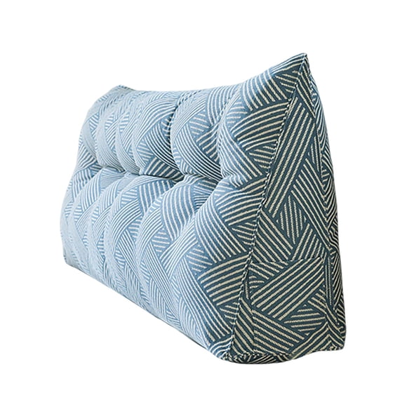Hearth & Gear Dorm Triangular Headboard Bolster Pillow White Headboard Twin Body Pillow Large Pillow Headboard Back Pillow For Sitting In Bed 80cm Cushion Seating Car Seat Cushion Gel Outdoor Cushions