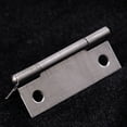 thumbnail image 1 of Hytrove 40Pack Metal Door Hinge Iron Silver Flat For Cabinets, 1 of 7