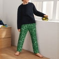 thumbnail image 5 of Susaid Soccer Print Soft Teen Sleep Pants, Long Pajama Bottoms with Two Pockets and Elastic Waist, Designed for Ages 5-16-XS(5-6), 5 of 6