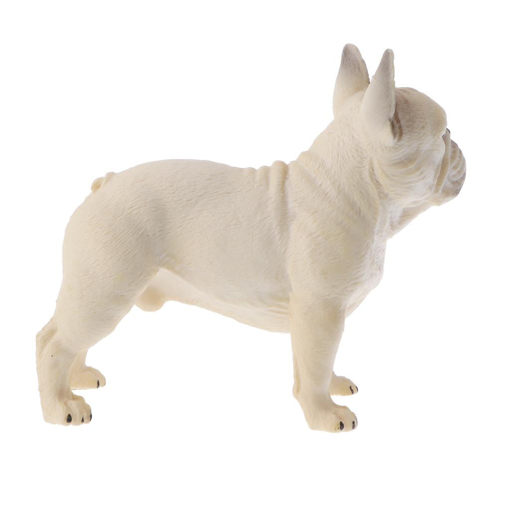 3 Inch Plastic Bulldog Animal Model Figurine Action Figure Kids Toy Gift 