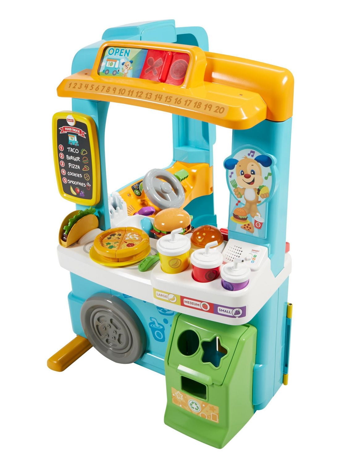 Fisher-Price Laugh & Learn Servin' up Fun Food Truck-French Version