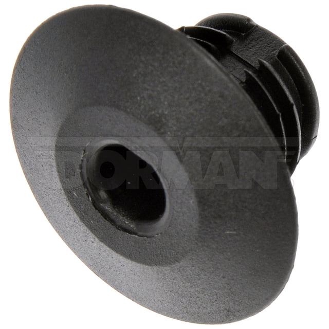 Dorman Interior Panel Retainer 963-034D OE Solutions; OE Replacement; 0.71 Inch Length; Black; Plastic; Pack Of 2