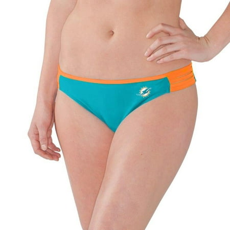 Miami Dolphins G-III 4Her by Carl Banks Women's Outfielder Bikini Bottom - (Best Bikini Stores In Miami)